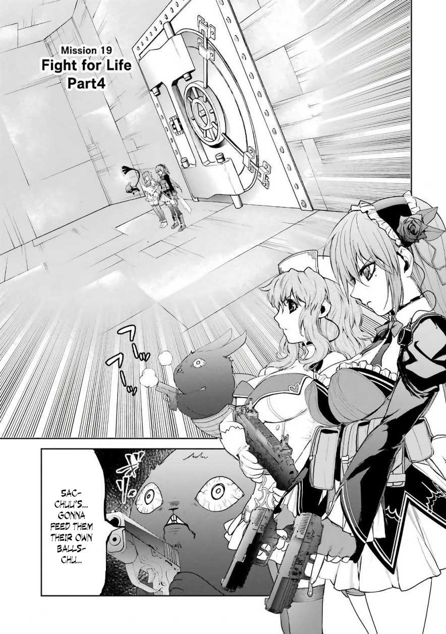 Mahou Shoujo Tokushuusen Asuka Chapter 19 page 1 - Chapter 19: Fight for Life Part 4