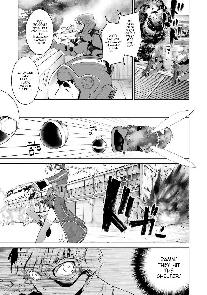 Mahou Shoujo Tokushuusen Asuka Chapter 19 page 11 - Chapter 19: Fight for Life Part 4