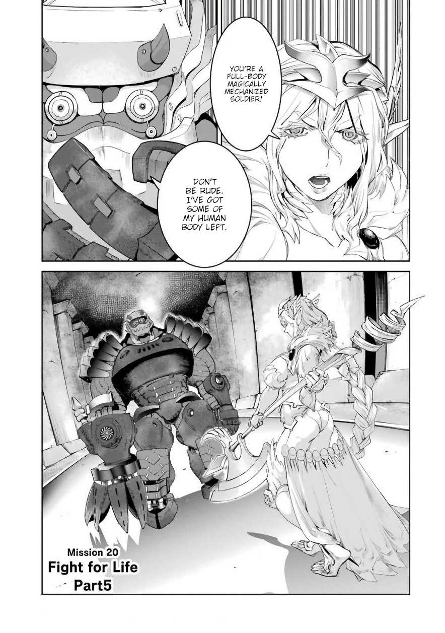 Mahou Shoujo Tokushuusen Asuka Chapter 20 page 1 - Chapter 20: Fight for Life Part 5