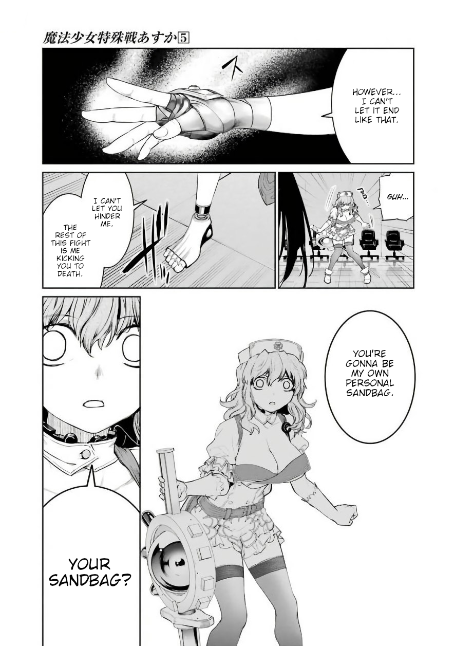 Mahou Shoujo Tokushuusen Asuka Chapter 20 page 30 - Chapter 20: Fight for Life Part 5