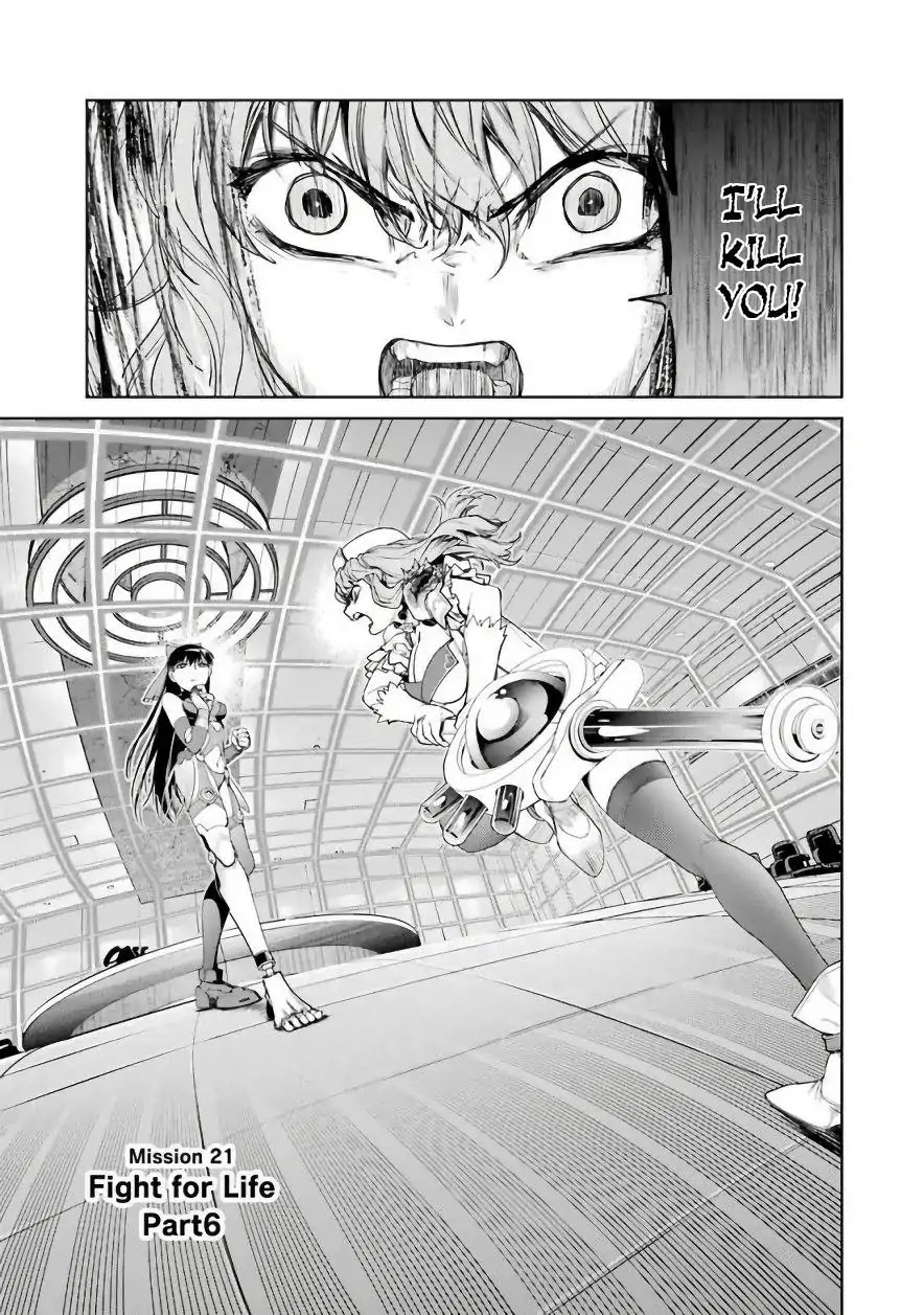 Mahou Shoujo Tokushuusen Asuka Chapter 21 page 1 - Chapter 21: Fight for Life Part 6