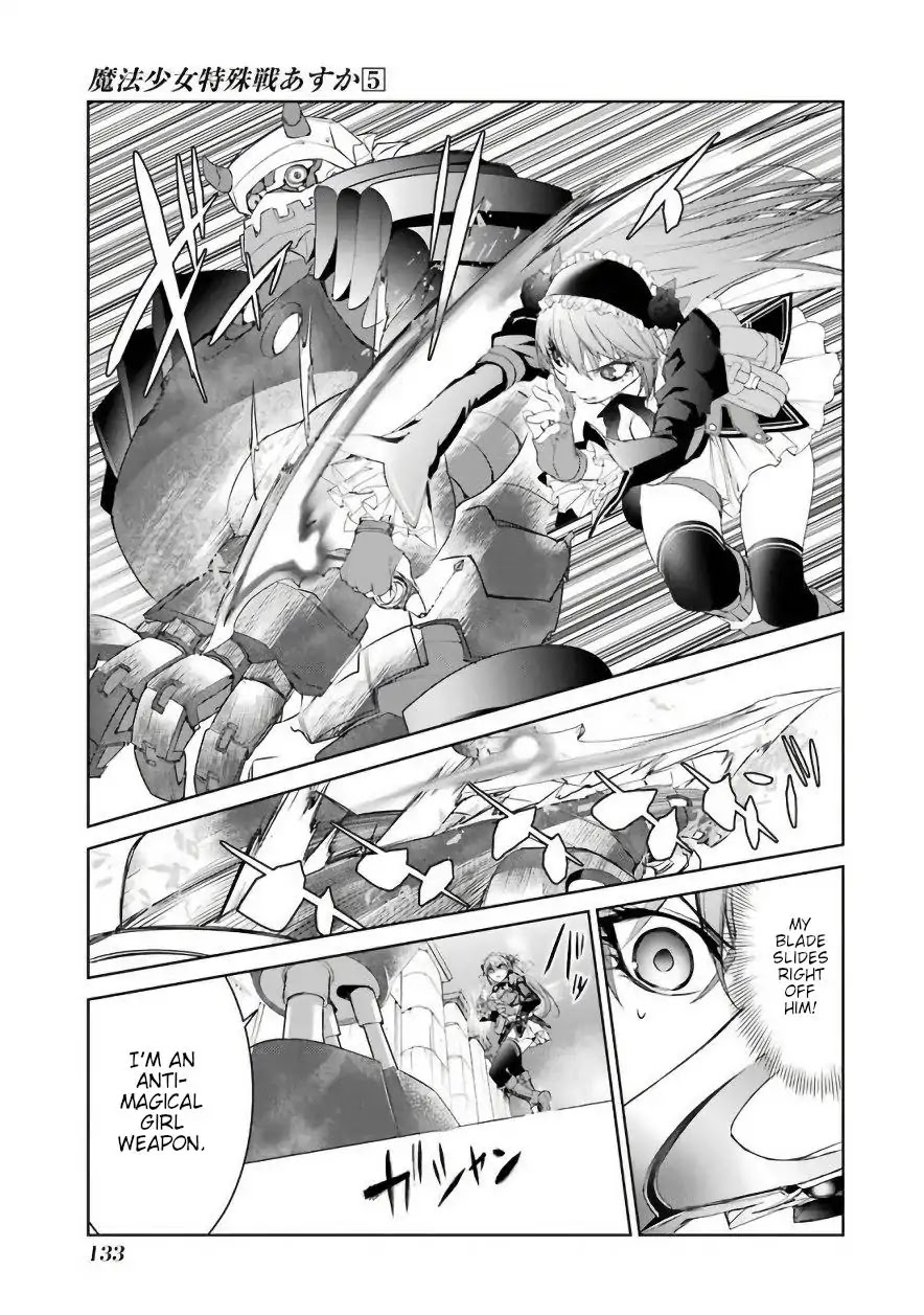 Mahou Shoujo Tokushuusen Asuka Chapter 21 page 15 - Chapter 21: Fight for Life Part 6
