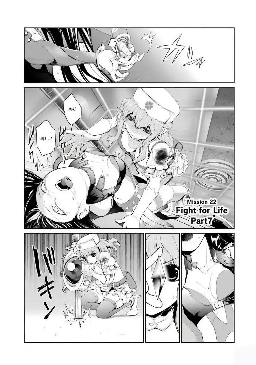 Mahou Shoujo Tokushuusen Asuka Chapter 22 page 1 - Chapter 22: Fight for Life Part 7