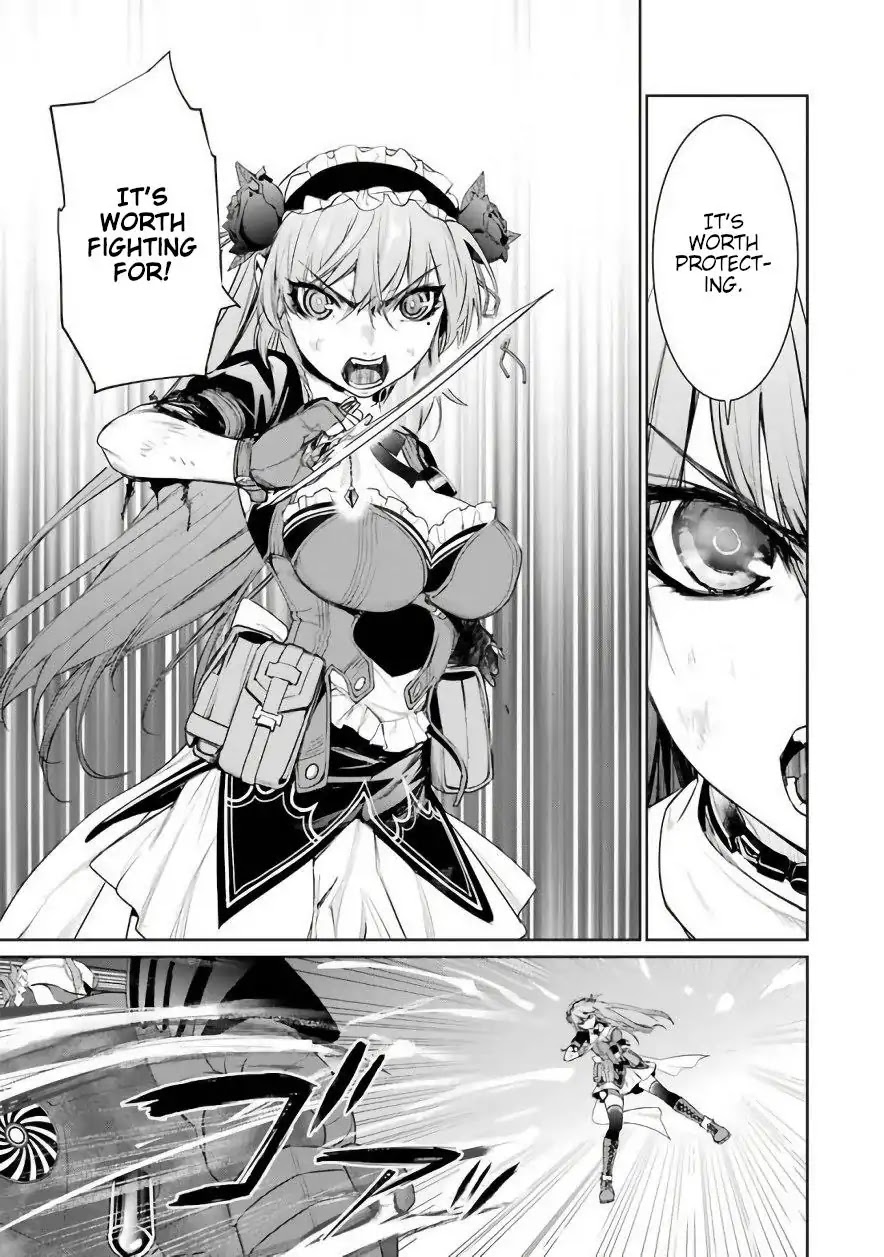 Mahou Shoujo Tokushuusen Asuka Chapter 22 page 17 - Chapter 22: Fight for Life Part 7