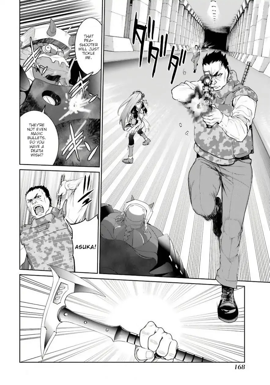 Mahou Shoujo Tokushuusen Asuka Chapter 22 page 24 - Chapter 22: Fight for Life Part 7