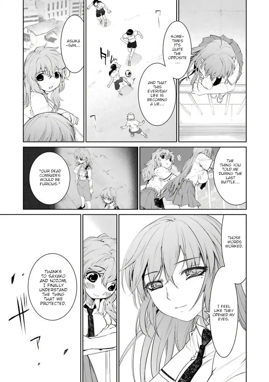 Mahou Shoujo Tokushuusen Asuka Chapter 24 page 17 - Chapter 24: Bitter Victory