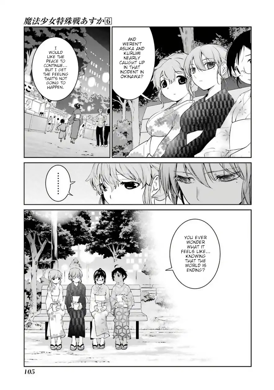 Mahou Shoujo Tokushuusen Asuka Chapter 26 page 9 - Chapter 26: Festival