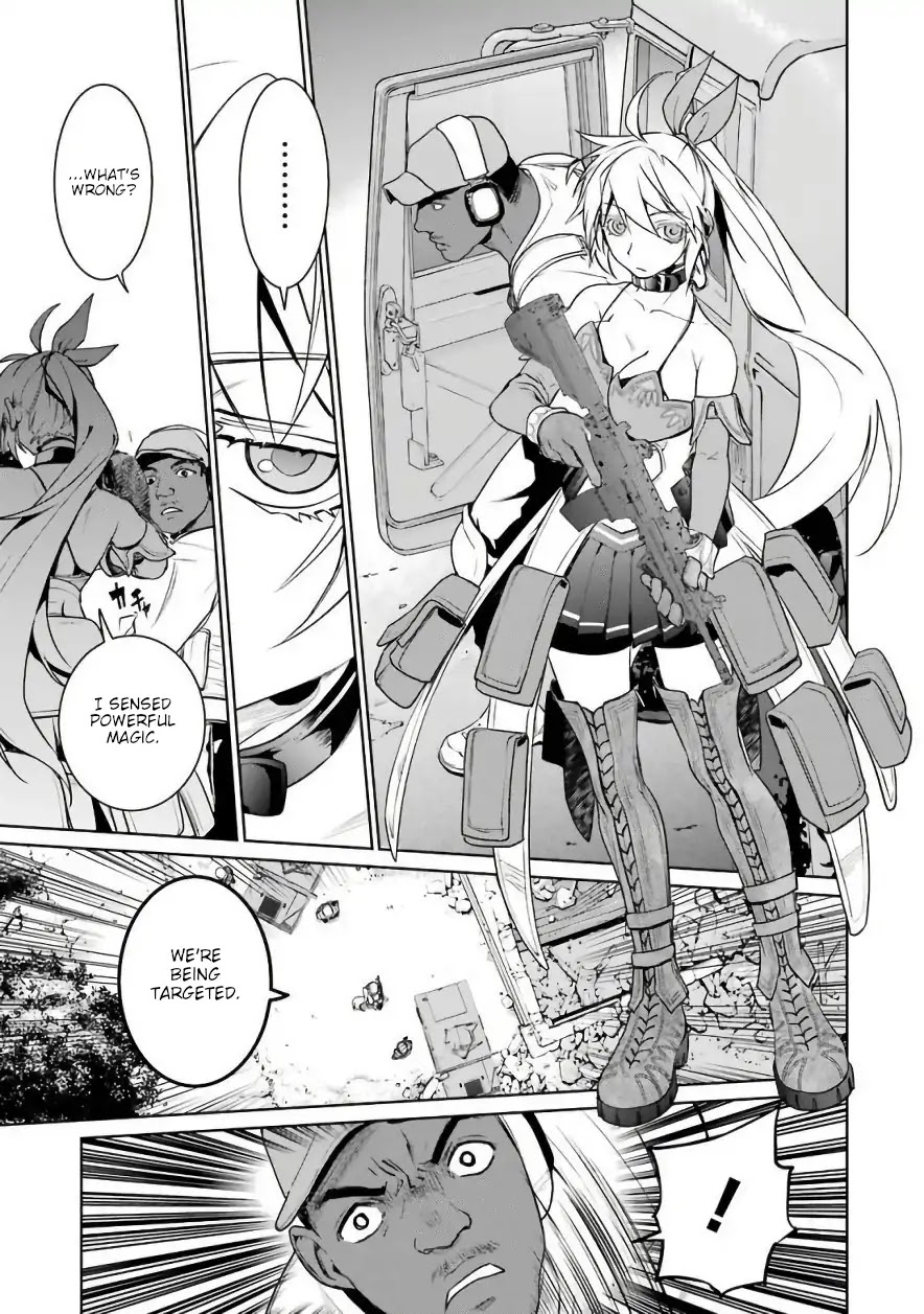 Mahou Shoujo Tokushuusen Asuka Chapter 27 page 20 - Chapter 27: Broken Arrow