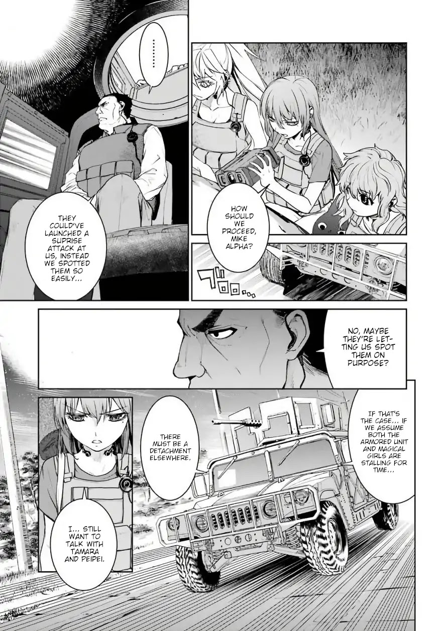 Mahou Shoujo Tokushuusen Asuka Chapter 29 page 23 - Chapter 29: Magical Girls and Panzer