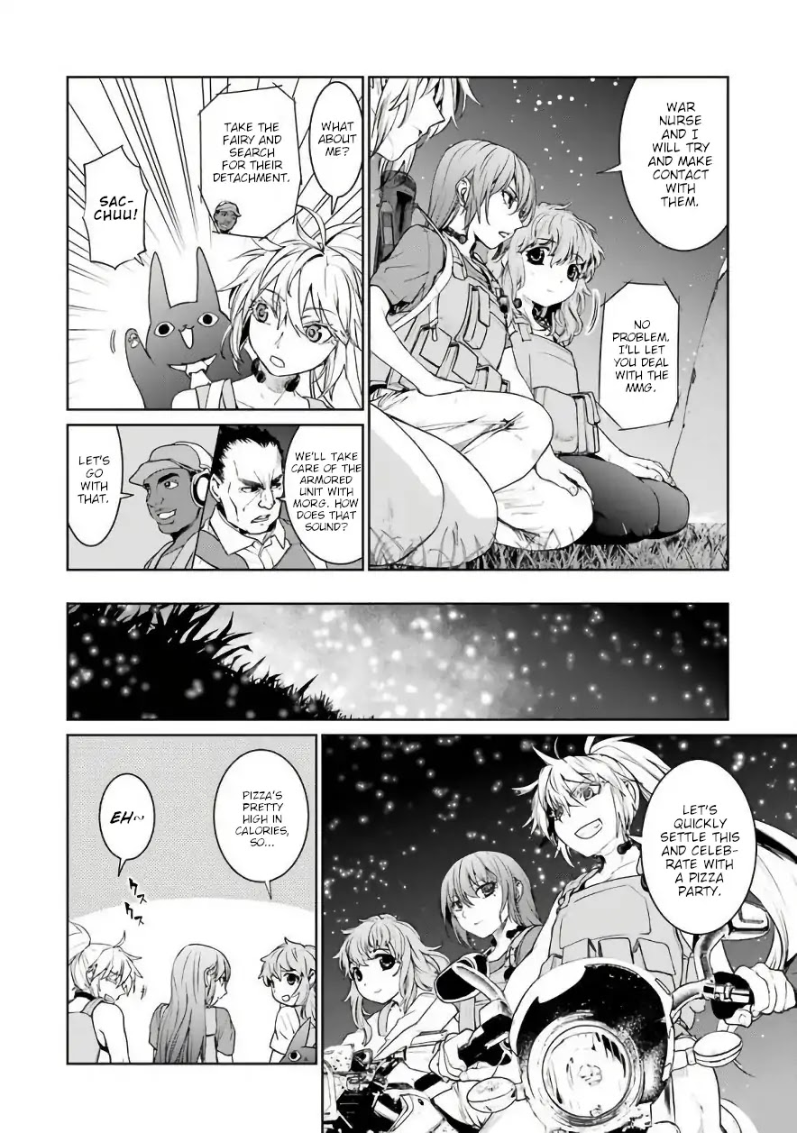 Mahou Shoujo Tokushuusen Asuka Chapter 29 page 24 - Chapter 29: Magical Girls and Panzer