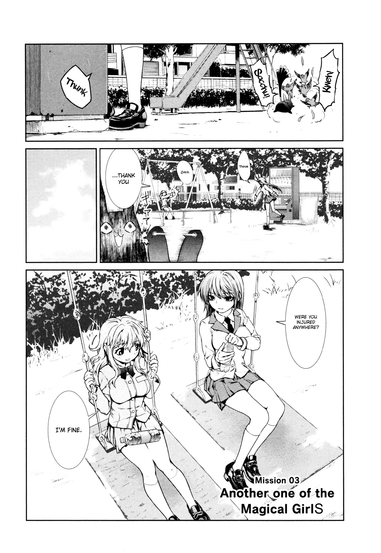 Mahou Shoujo Tokushuusen Asuka Chapter 3 page 3 - Chapter 3