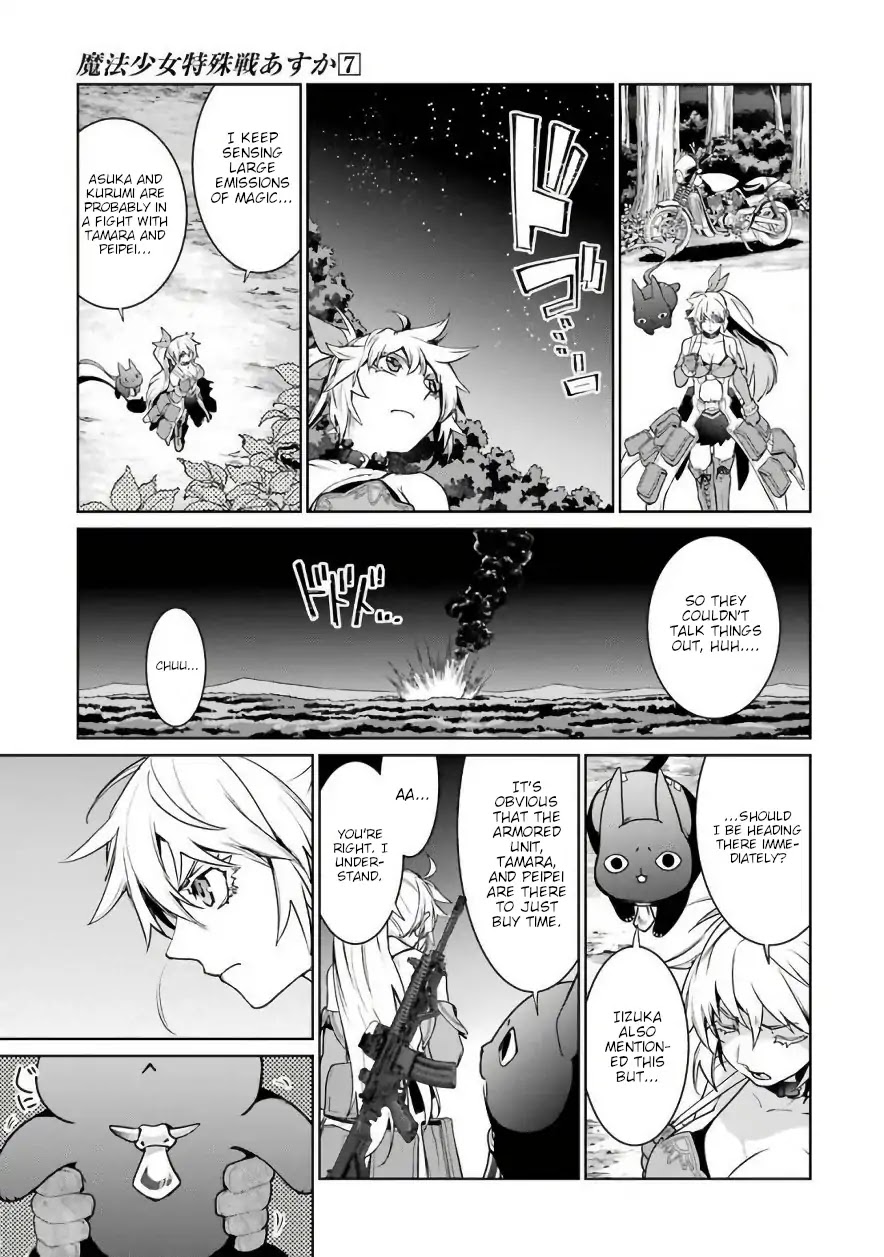 Mahou Shoujo Tokushuusen Asuka Chapter 30 page 24 - Chapter 30: Steel Storm