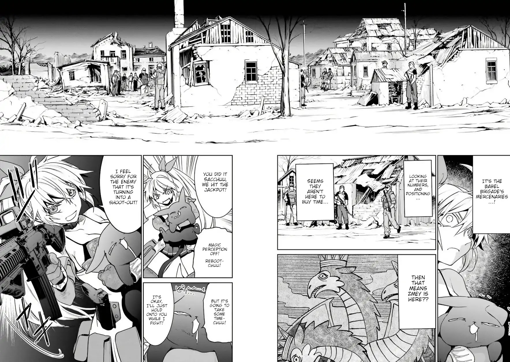Mahou Shoujo Tokushuusen Asuka Chapter 30 page 27 - Chapter 30: Steel Storm