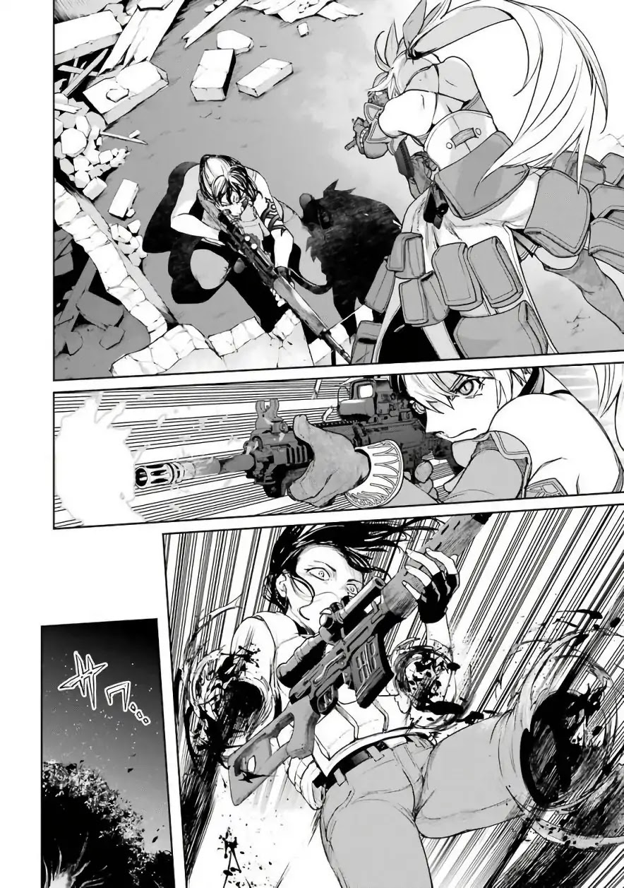 Mahou Shoujo Tokushuusen Asuka Chapter 30 page 38 - Chapter 30: Steel Storm