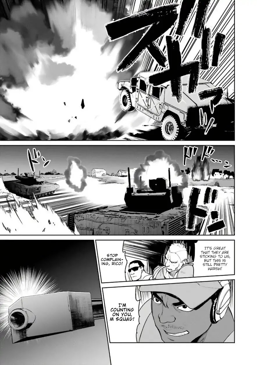 Mahou Shoujo Tokushuusen Asuka Chapter 30 page 4 - Chapter 30: Steel Storm