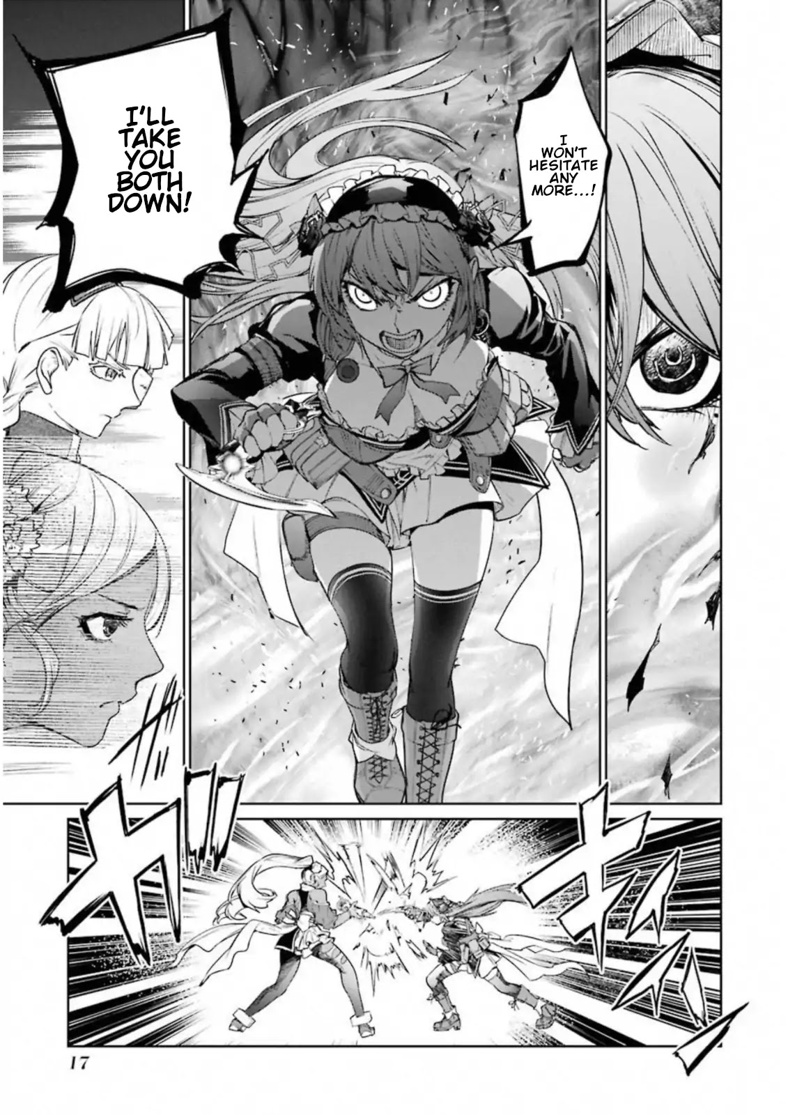 Mahou Shoujo Tokushuusen Asuka Chapter 31 page 17 - Chapter 31: Bad Communication