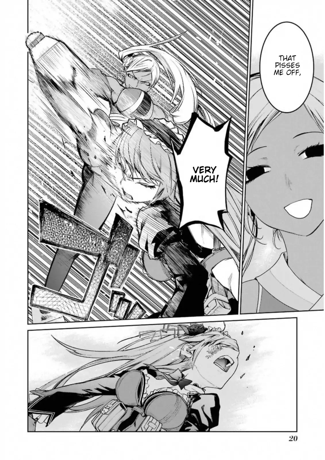 Mahou Shoujo Tokushuusen Asuka Chapter 31 page 20 - Chapter 31: Bad Communication