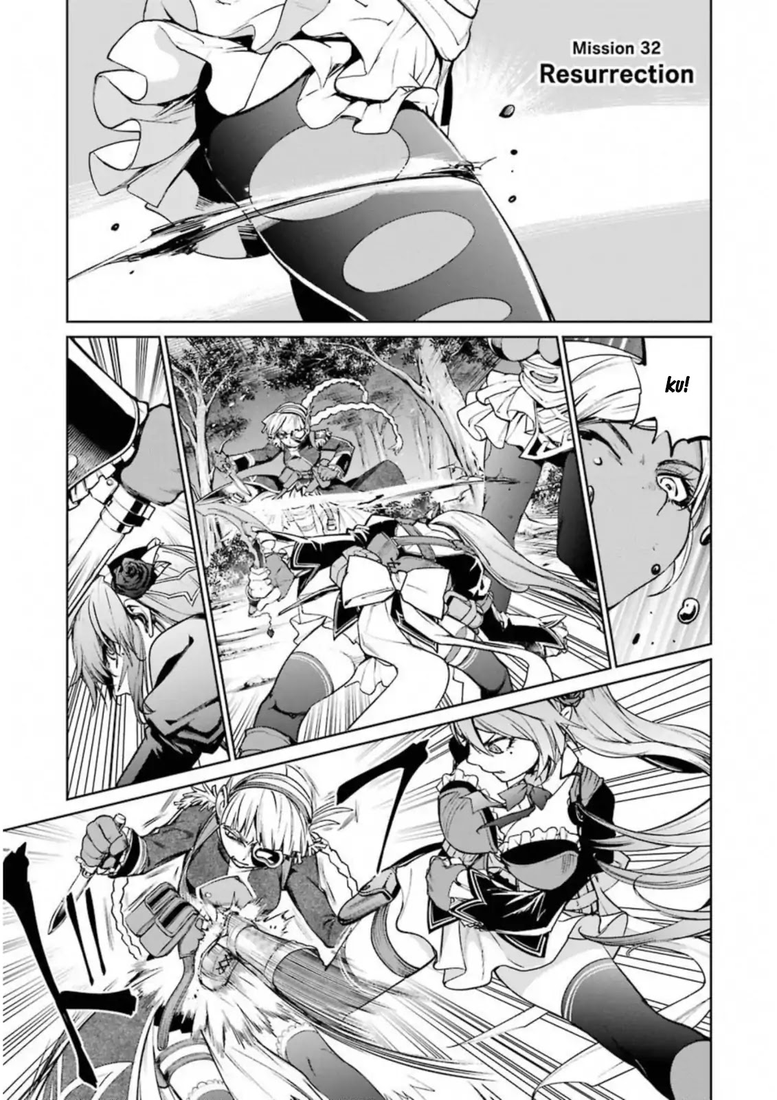 Mahou Shoujo Tokushuusen Asuka Chapter 32 page 1 - Chapter 32: Resurrection
