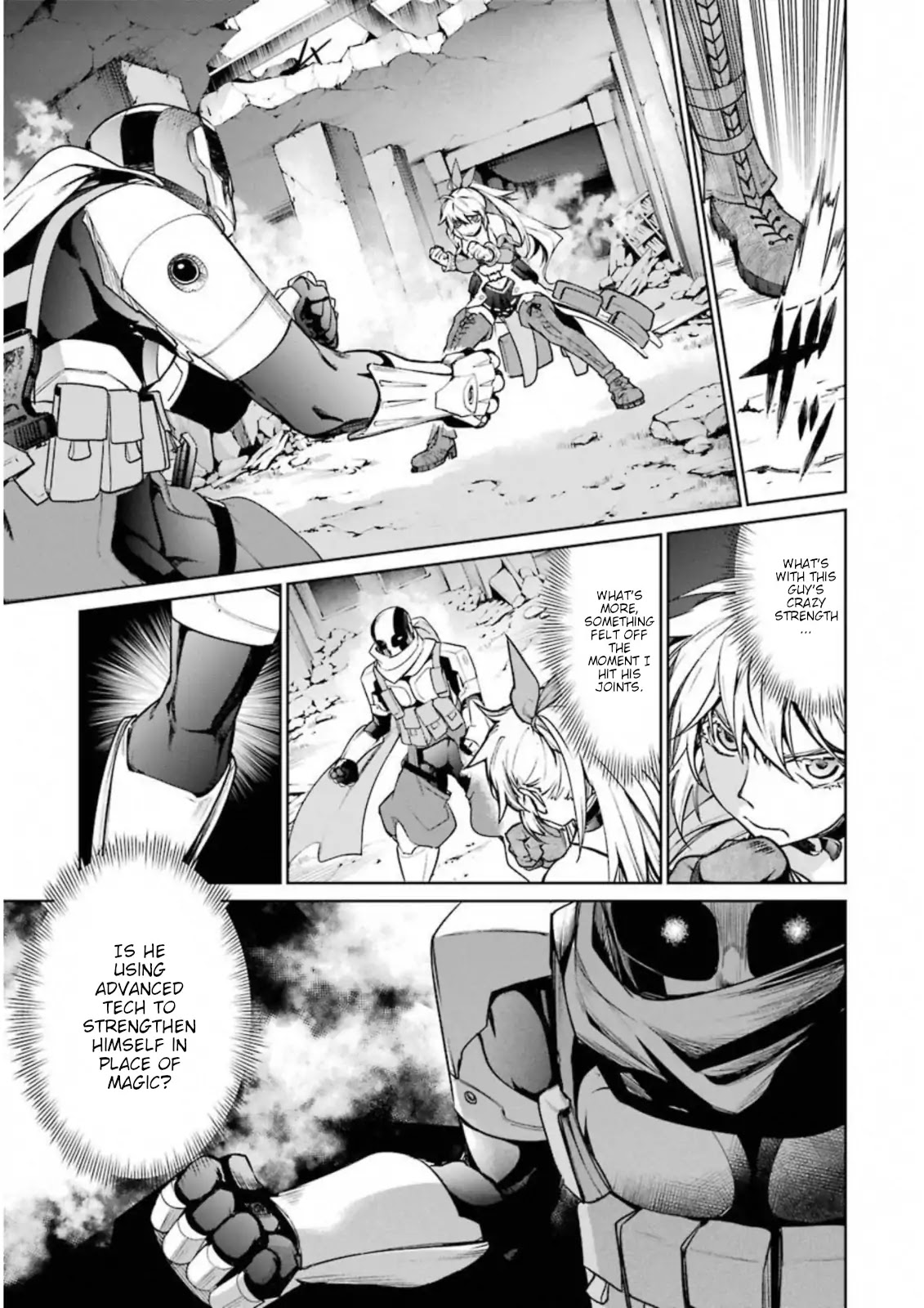 Mahou Shoujo Tokushuusen Asuka Chapter 32 page 21 - Chapter 32: Resurrection