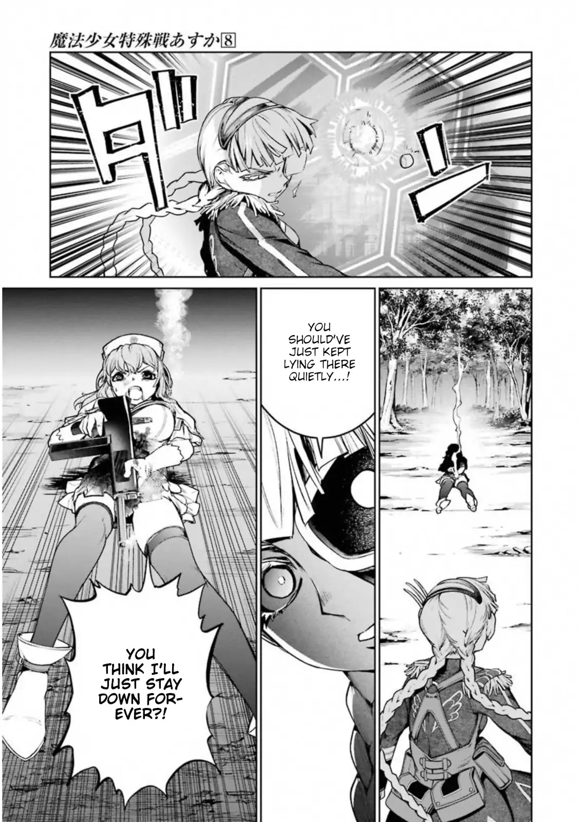Mahou Shoujo Tokushuusen Asuka Chapter 32 page 5 - Chapter 32: Resurrection