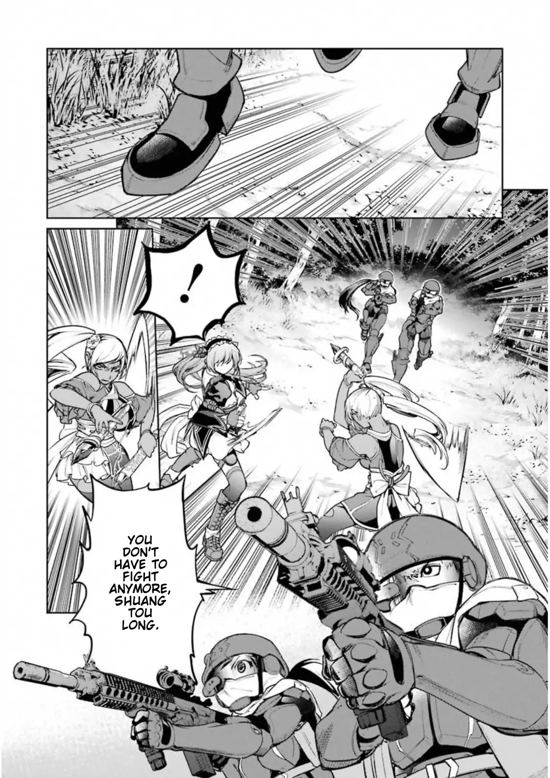 Mahou Shoujo Tokushuusen Asuka Chapter 33 page 10 - Chapter 33: Dragon Slayer Part 1