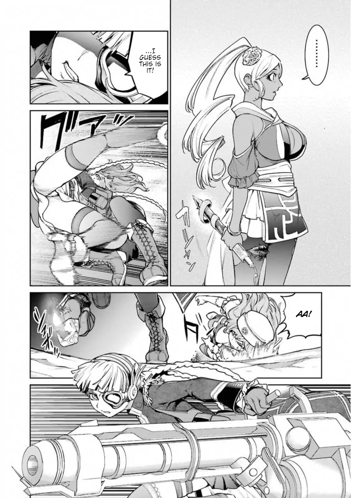 Mahou Shoujo Tokushuusen Asuka Chapter 33 page 12 - Chapter 33: Dragon Slayer Part 1