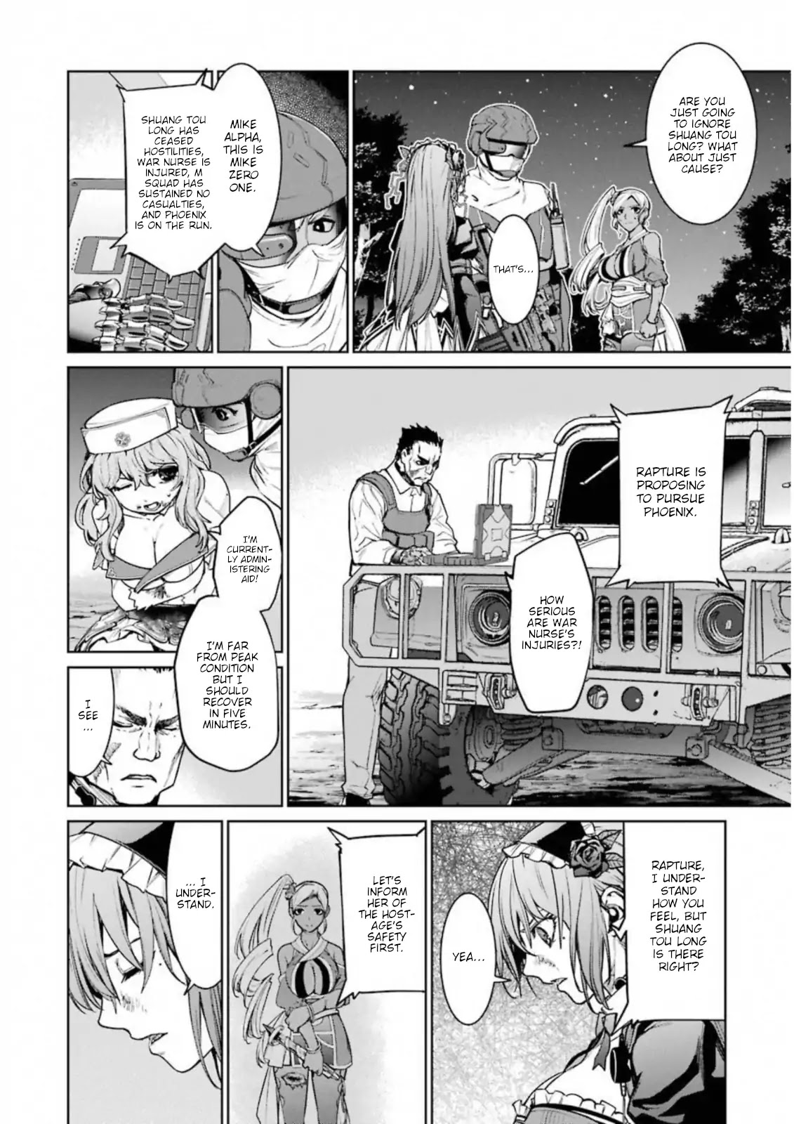 Mahou Shoujo Tokushuusen Asuka Chapter 33 page 16 - Chapter 33: Dragon Slayer Part 1