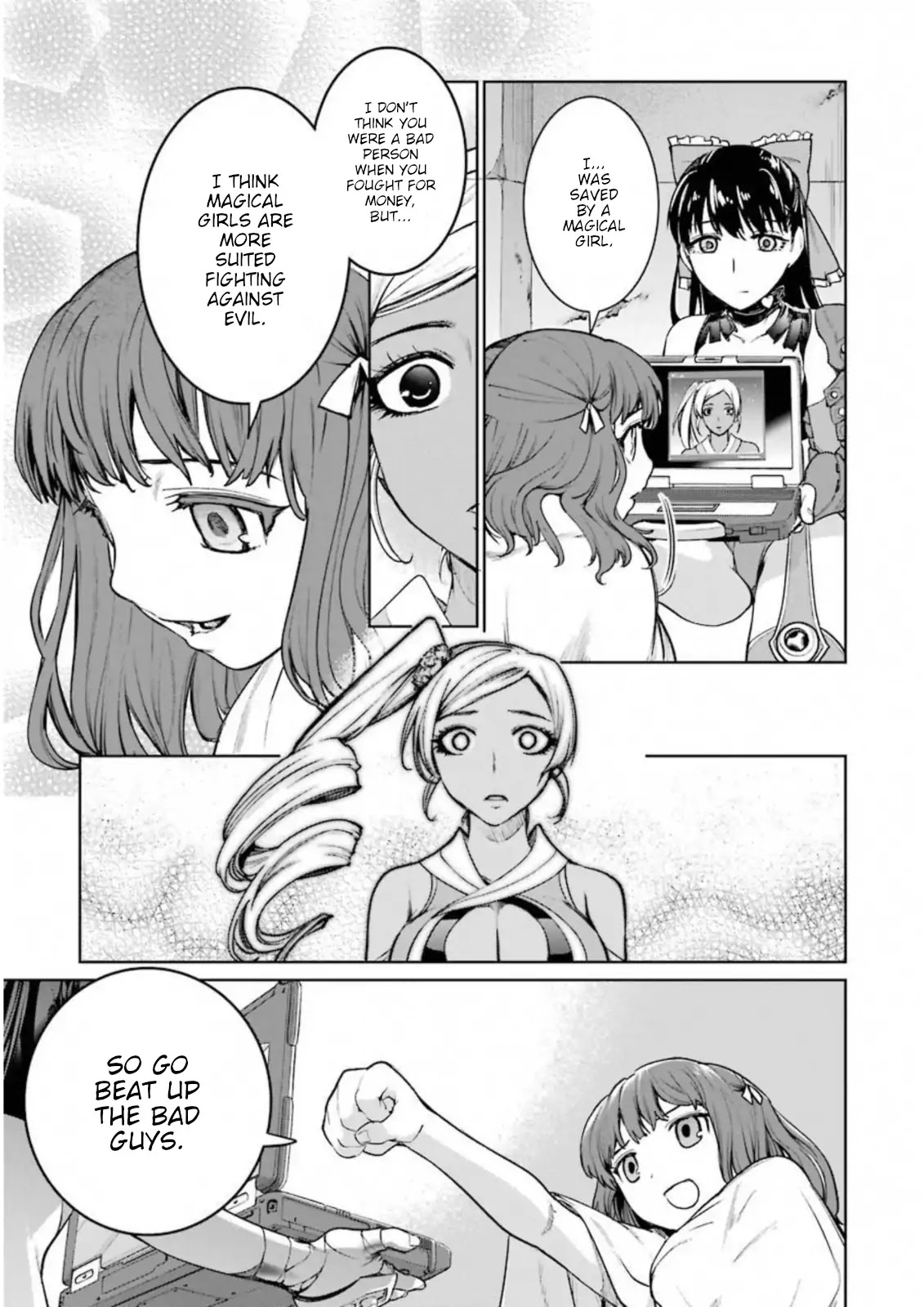 Mahou Shoujo Tokushuusen Asuka Chapter 33 page 19 - Chapter 33: Dragon Slayer Part 1