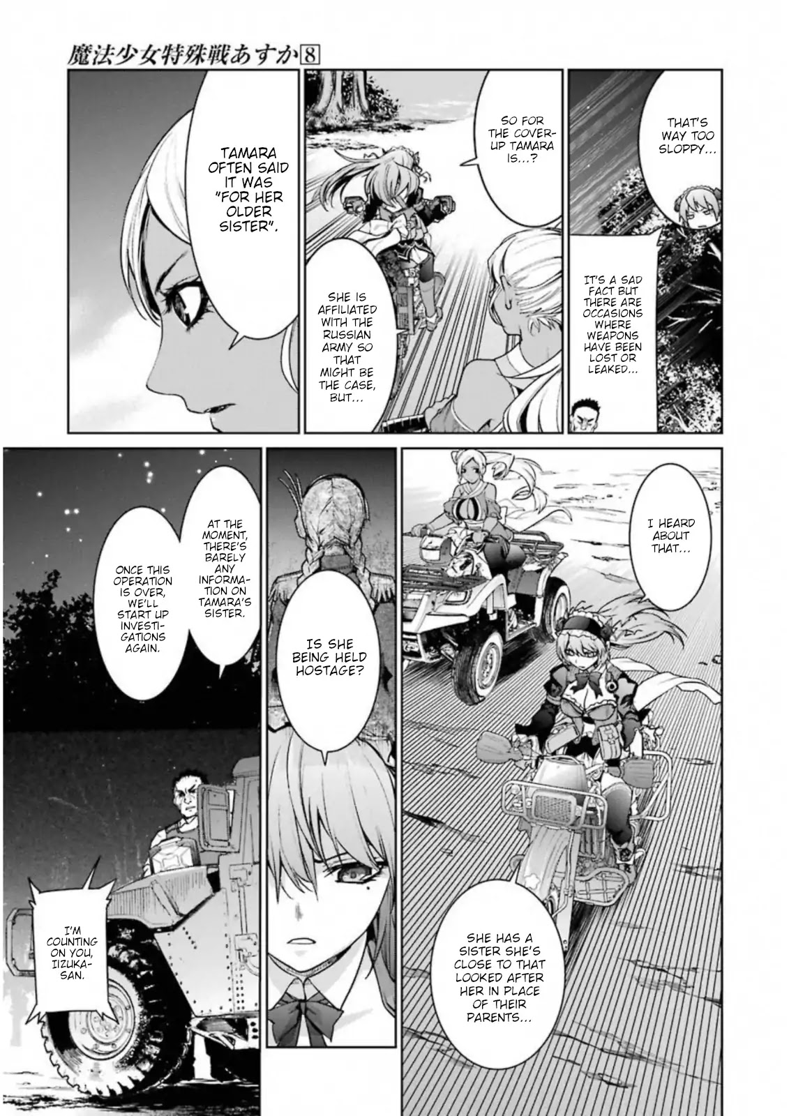 Mahou Shoujo Tokushuusen Asuka Chapter 33 page 33 - Chapter 33: Dragon Slayer Part 1