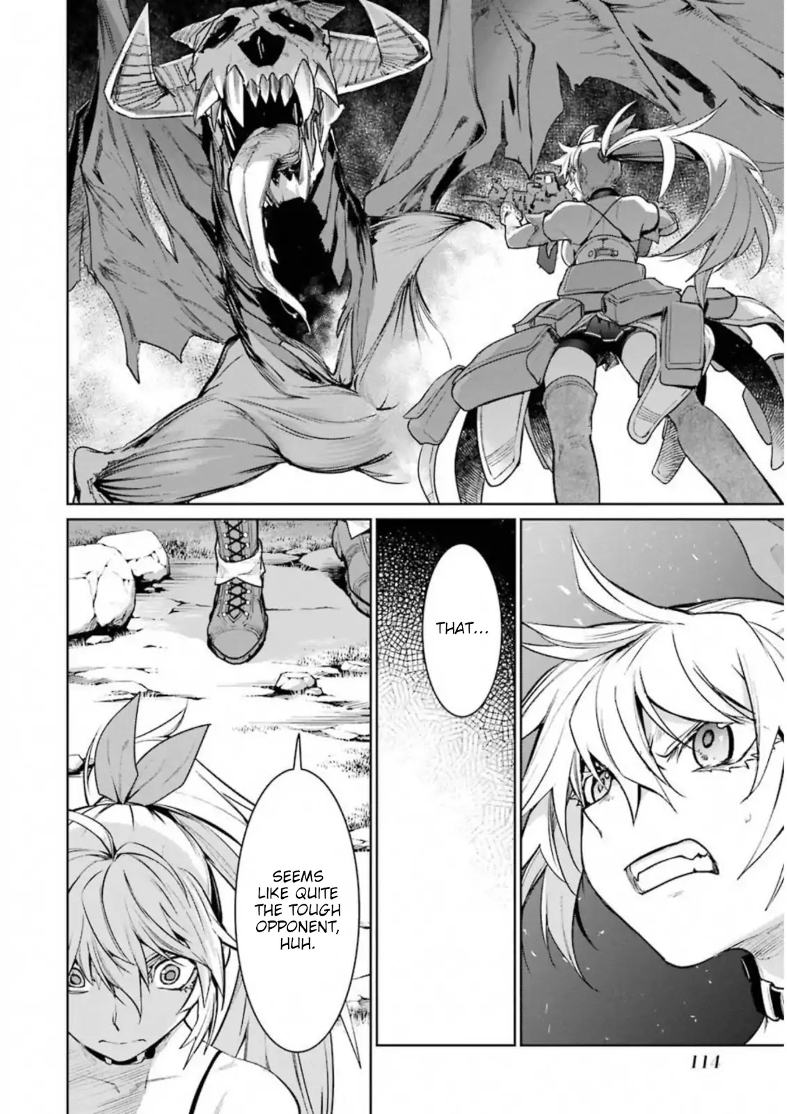 Mahou Shoujo Tokushuusen Asuka Chapter 33 page 38 - Chapter 33: Dragon Slayer Part 1