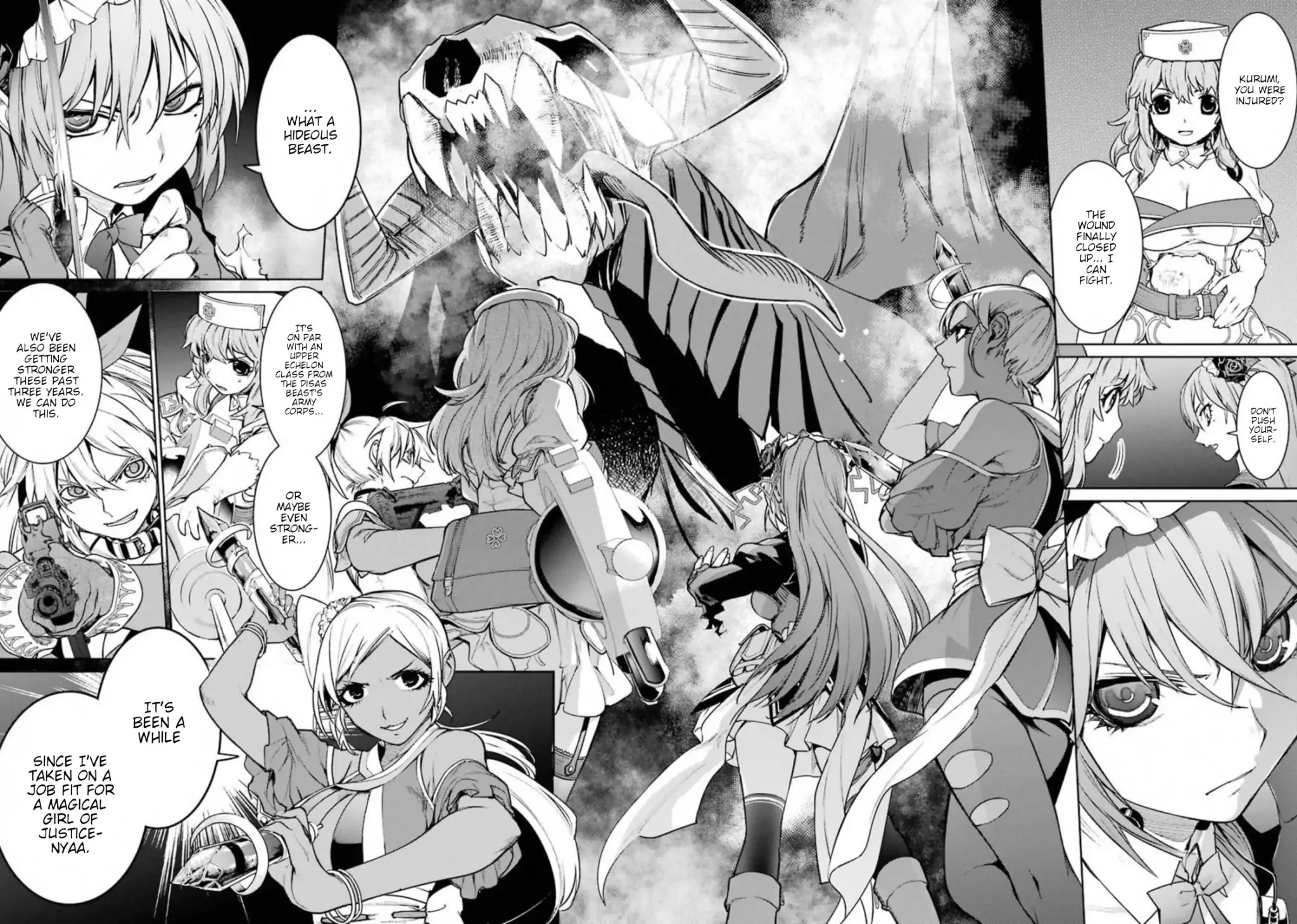 Mahou Shoujo Tokushuusen Asuka Chapter 33 page 40 - Chapter 33: Dragon Slayer Part 1