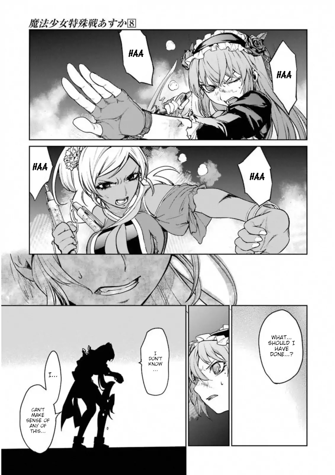 Mahou Shoujo Tokushuusen Asuka Chapter 33 page 9 - Chapter 33: Dragon Slayer Part 1