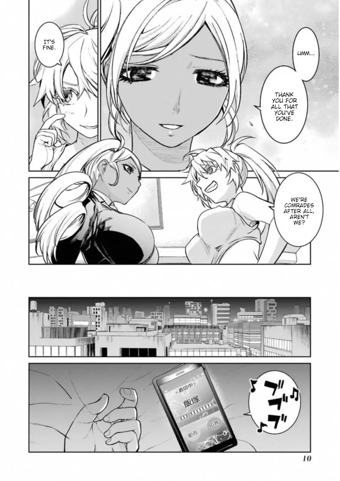 Mahou Shoujo Tokushuusen Asuka Chapter 35 page 11 - Chapter 35: Shock and Awe