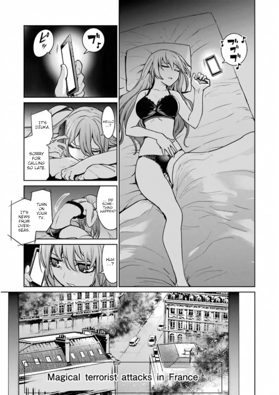 Mahou Shoujo Tokushuusen Asuka Chapter 35 page 12 - Chapter 35: Shock and Awe