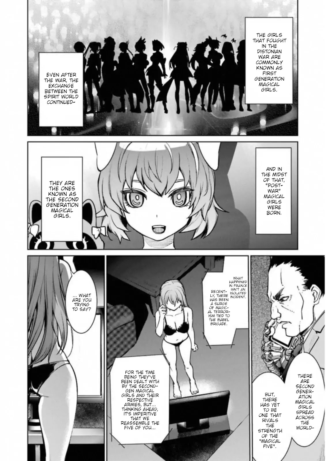 Mahou Shoujo Tokushuusen Asuka Chapter 35 page 15 - Chapter 35: Shock and Awe
