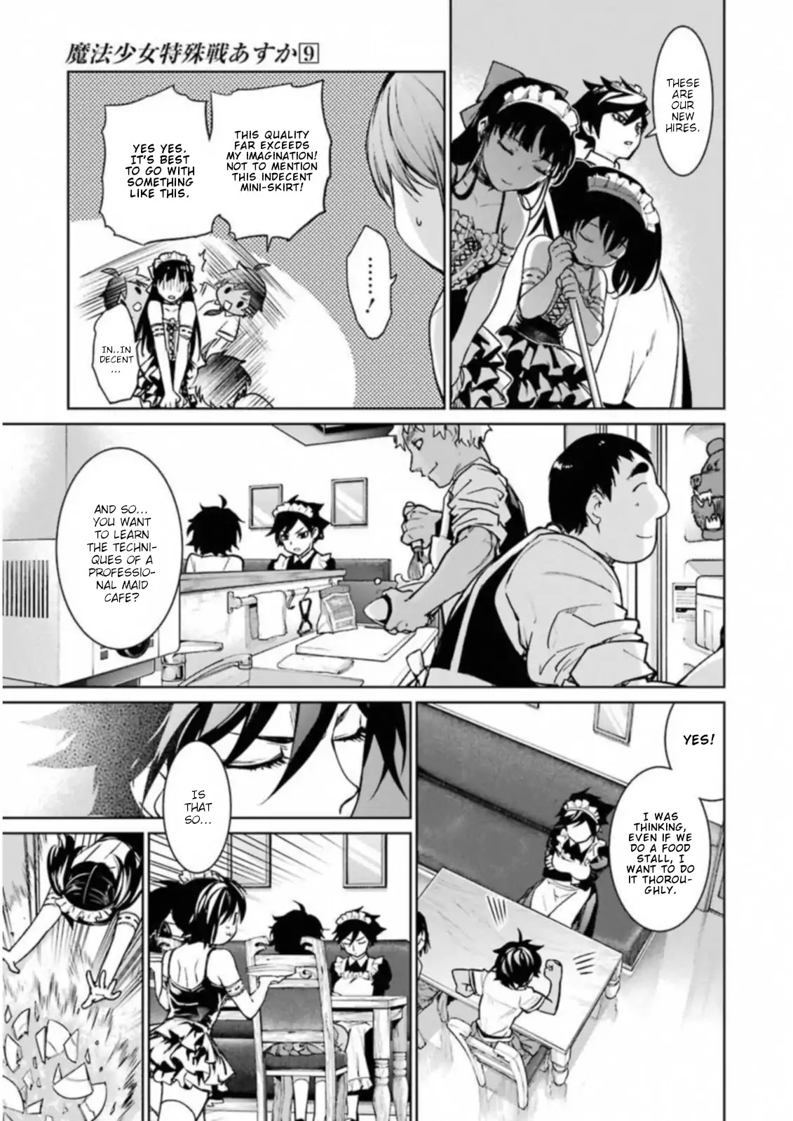 Mahou Shoujo Tokushuusen Asuka Chapter 35 page 20 - Chapter 35: Shock and Awe