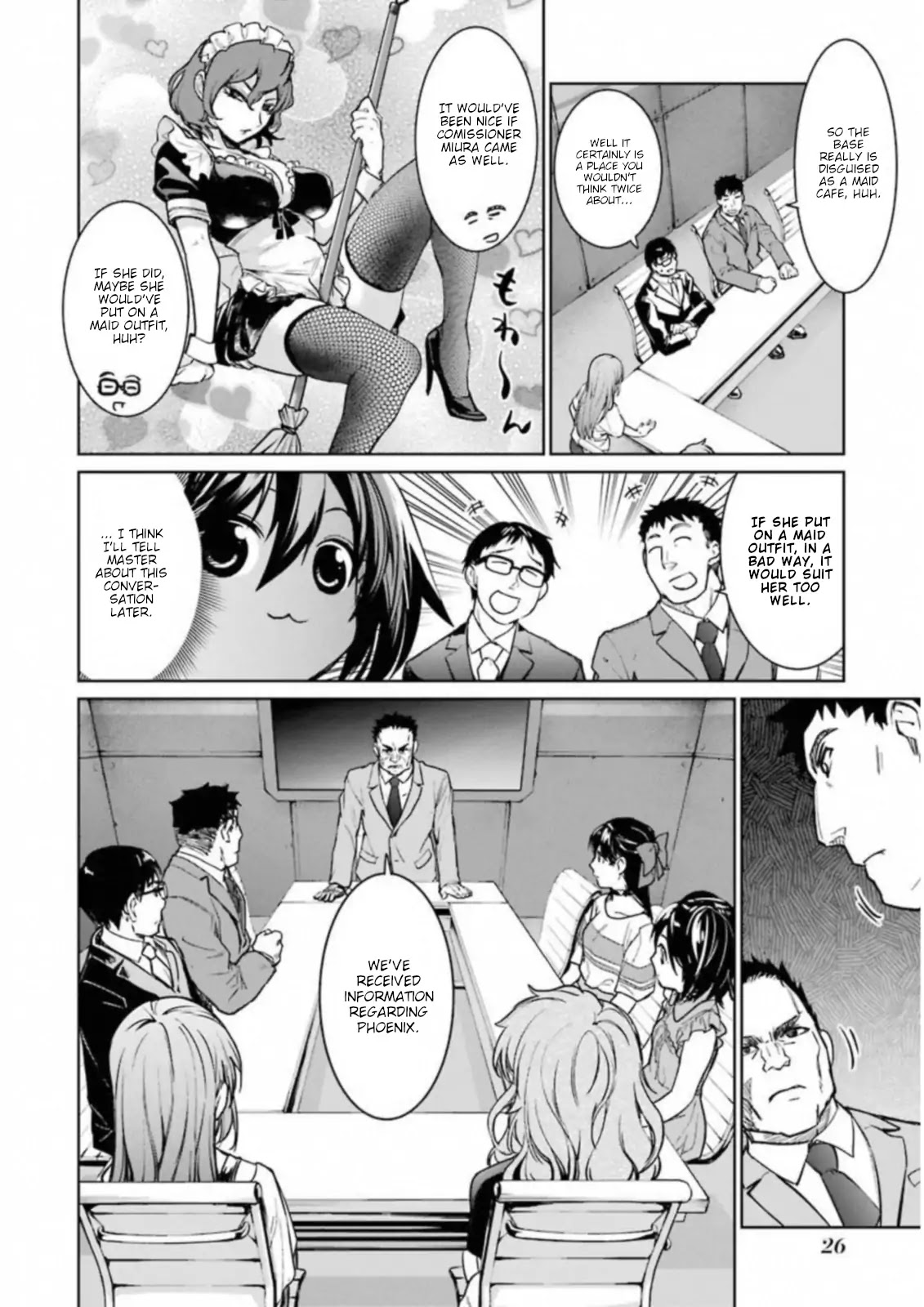 Mahou Shoujo Tokushuusen Asuka Chapter 35 page 27 - Chapter 35: Shock and Awe