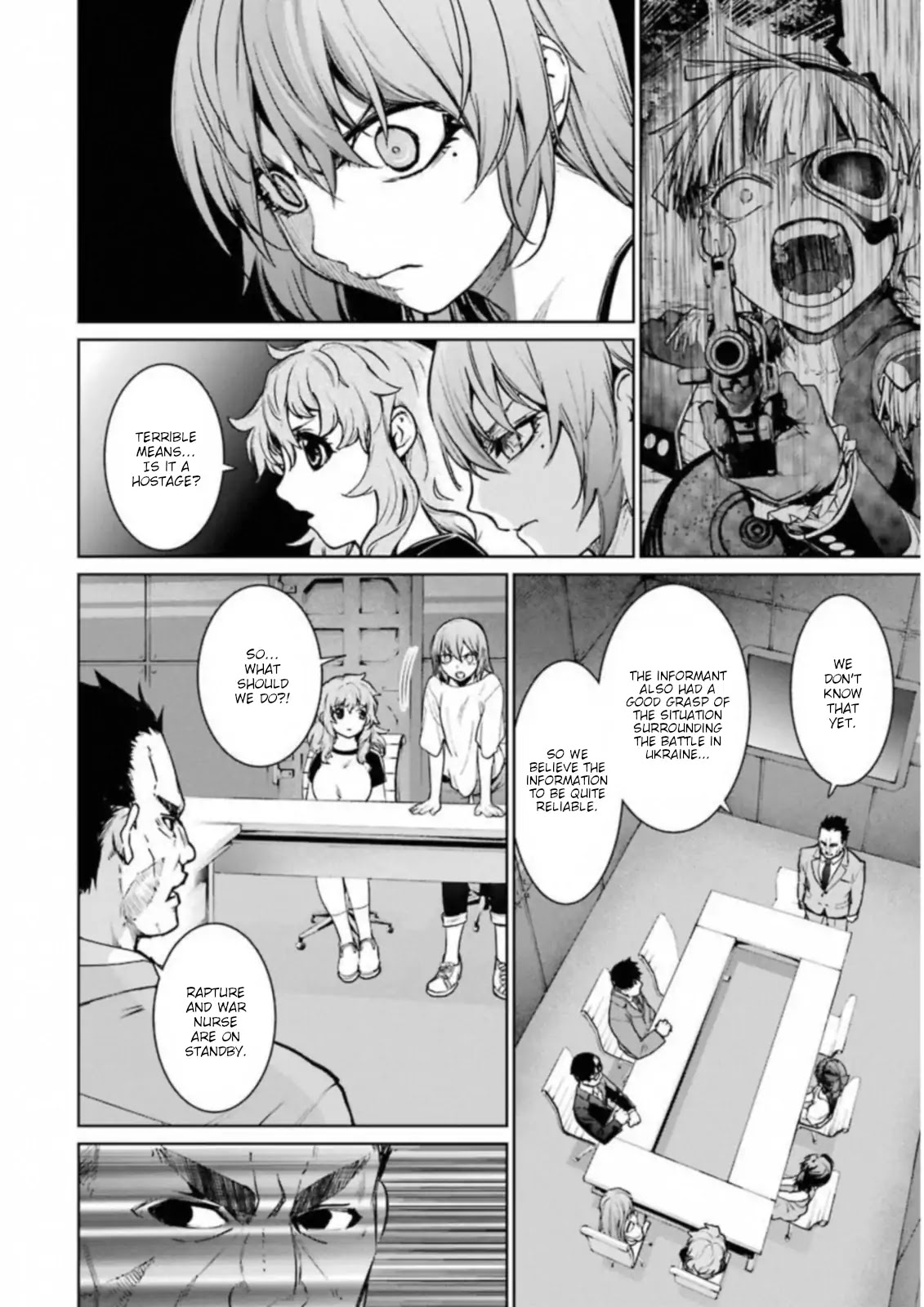 Mahou Shoujo Tokushuusen Asuka Chapter 35 page 29 - Chapter 35: Shock and Awe