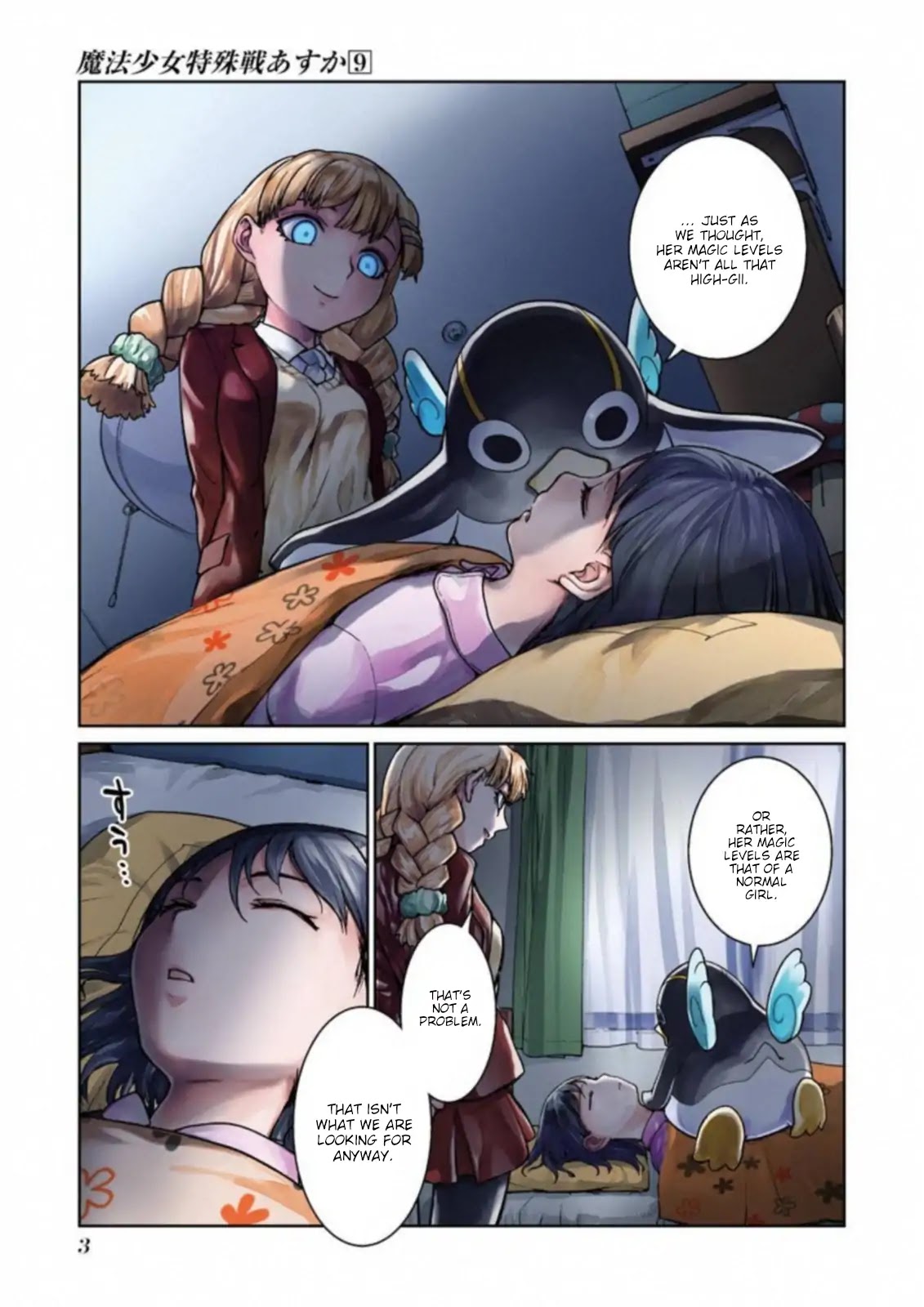 Mahou Shoujo Tokushuusen Asuka Chapter 35 page 5 - Chapter 35: Shock and Awe