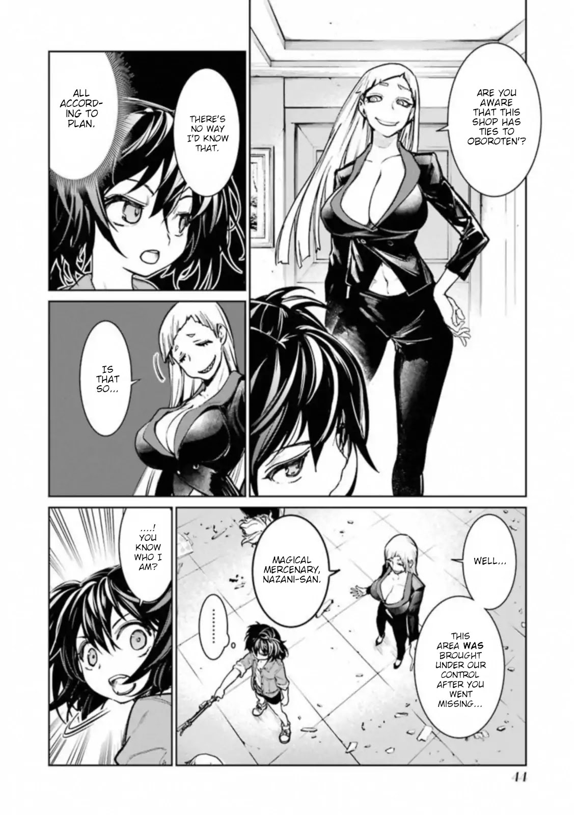 Mahou Shoujo Tokushuusen Asuka Chapter 36 page 12 - Chapter 36: Deep Diver