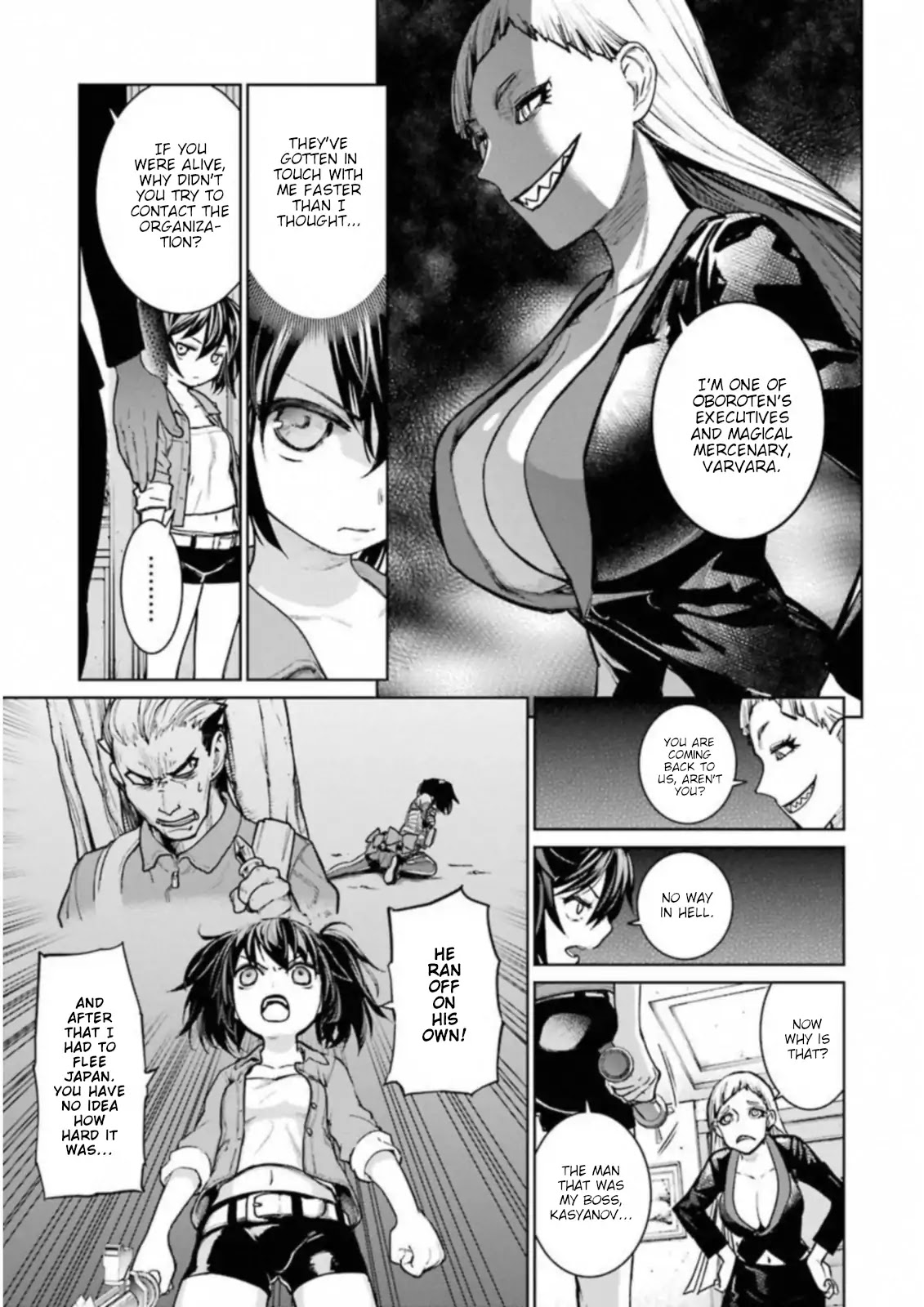 Mahou Shoujo Tokushuusen Asuka Chapter 36 page 13 - Chapter 36: Deep Diver