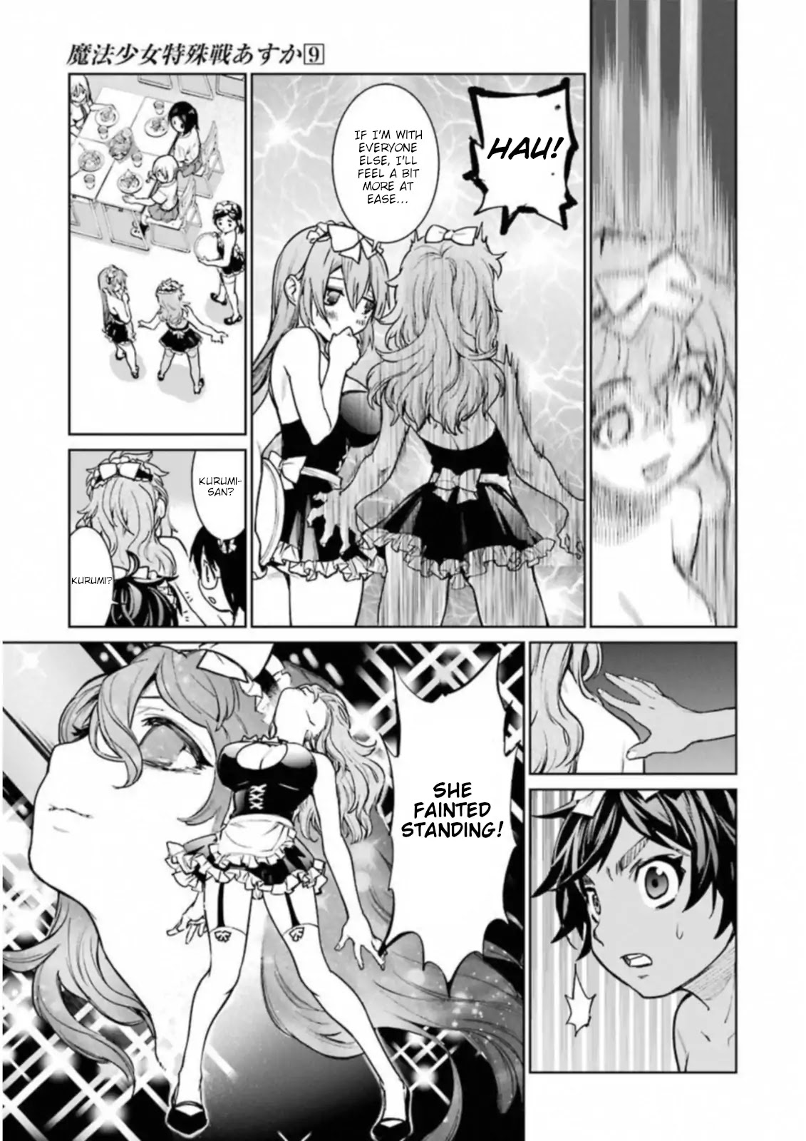 Mahou Shoujo Tokushuusen Asuka Chapter 36 page 19 - Chapter 36: Deep Diver