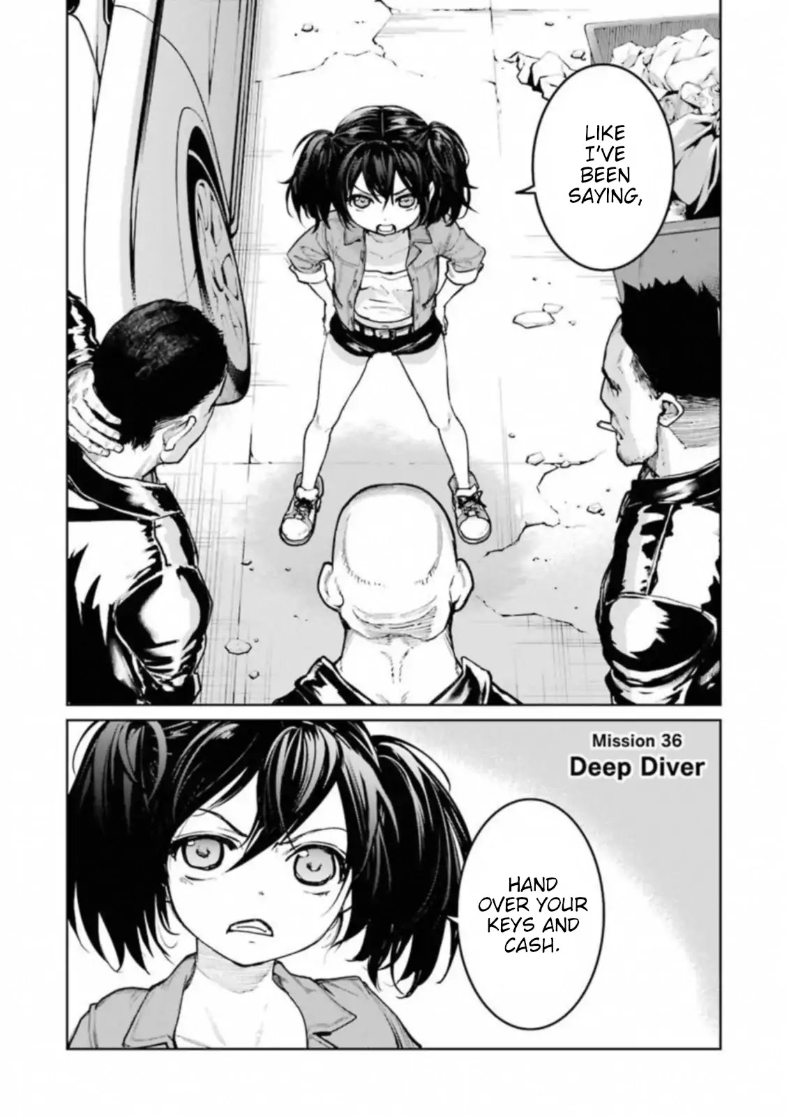 Mahou Shoujo Tokushuusen Asuka Chapter 36 page 2 - Chapter 36: Deep Diver