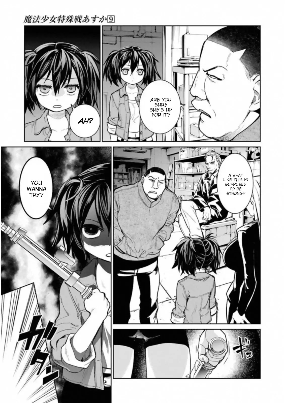 Mahou Shoujo Tokushuusen Asuka Chapter 36 page 23 - Chapter 36: Deep Diver