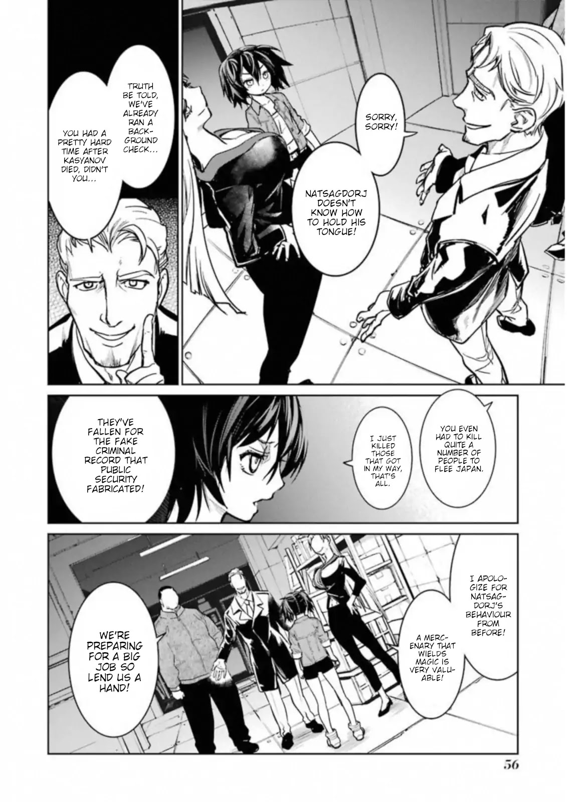 Mahou Shoujo Tokushuusen Asuka Chapter 36 page 24 - Chapter 36: Deep Diver
