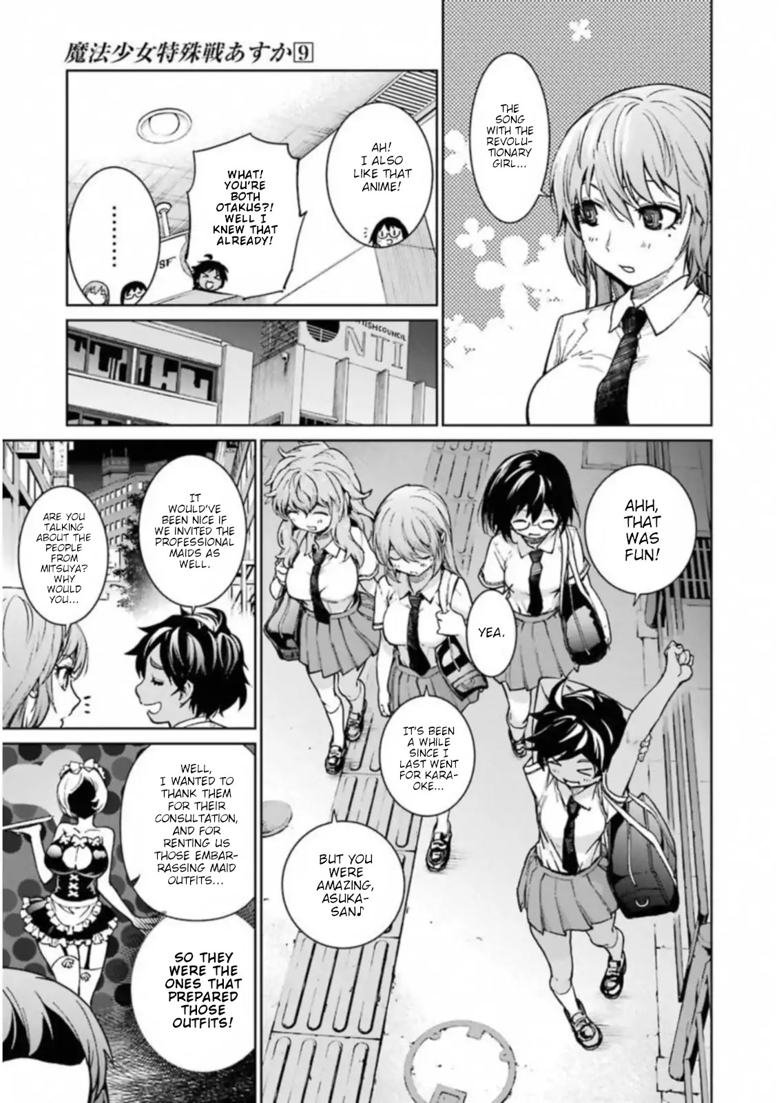 Mahou Shoujo Tokushuusen Asuka Chapter 37 page 13 - Chapter 37: Brainwash