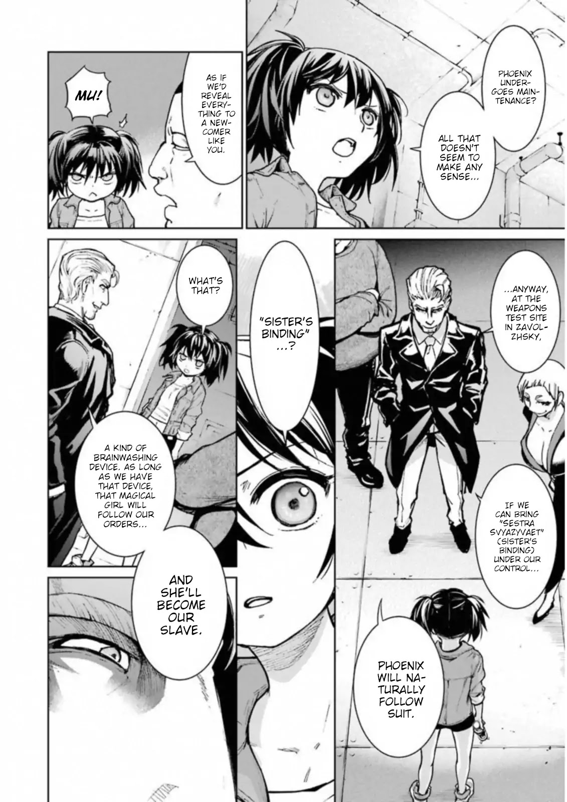 Mahou Shoujo Tokushuusen Asuka Chapter 37 page 4 - Chapter 37: Brainwash