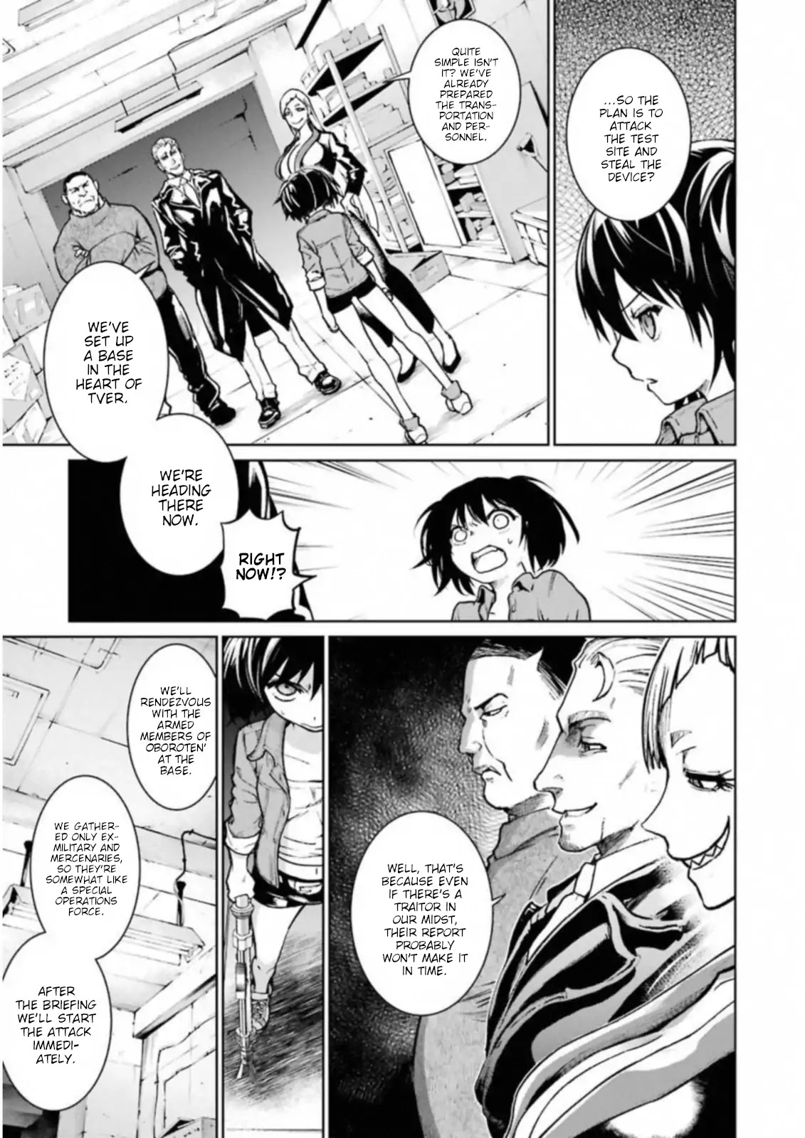Mahou Shoujo Tokushuusen Asuka Chapter 37 page 5 - Chapter 37: Brainwash