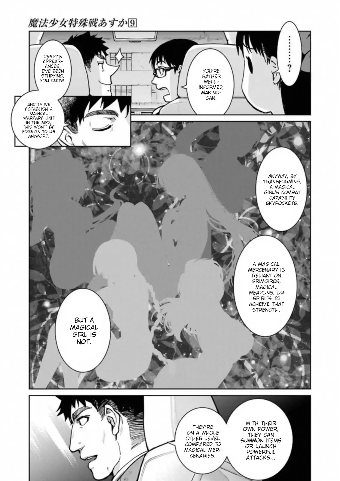 Mahou Shoujo Tokushuusen Asuka Chapter 37 page 9 - Chapter 37: Brainwash