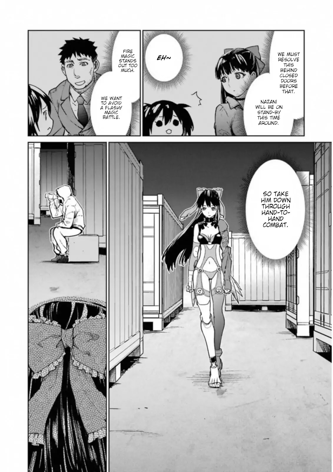 Mahou Shoujo Tokushuusen Asuka Chapter 38.1 page 10 - Chapter 38.1: Black Belt